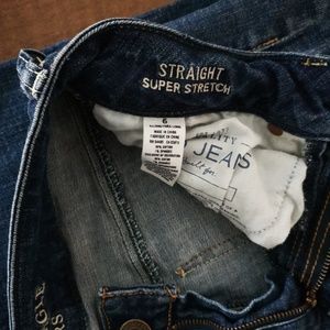 American Eagle Outfitters Jeans - American Eagle Straight Super Stretch 6L American Eagle Outfitters Jeans - American Eagle Straight Super Stretch 6L